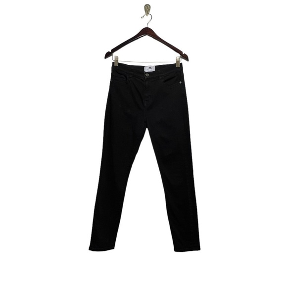 CURRENT ELLIOTT The Stiletto Skinny Jeans Black Noir 28 - Picture 3 of 9